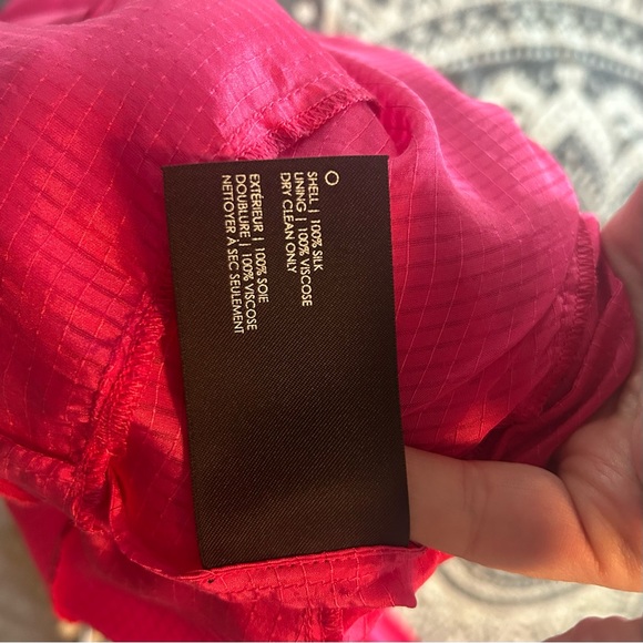 Club Monaco, pink silk dress - Picture 7 of 12